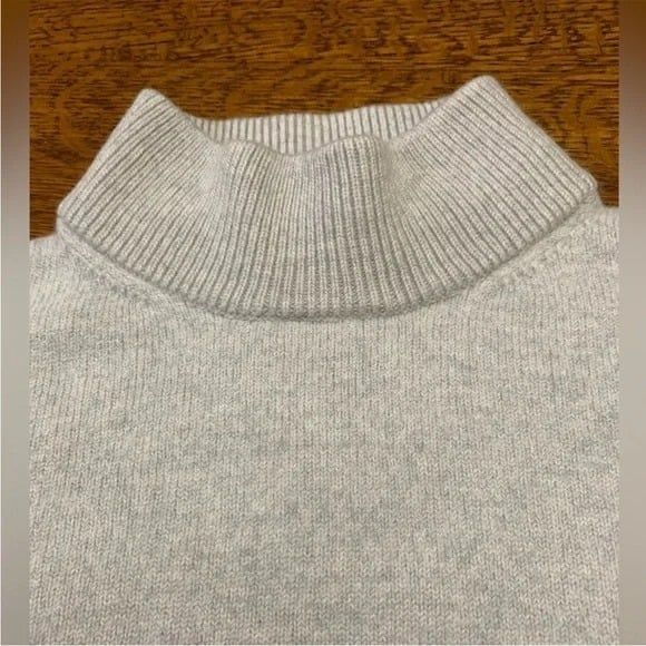 Aritzia Wilfred Free Harper Cropped Wool Sweater Mockneck Wool Sweater Sz M/L - Picture 10 of 15
